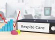 Respite Care – Finance/Economy. Folder on desk with label beside diagrams