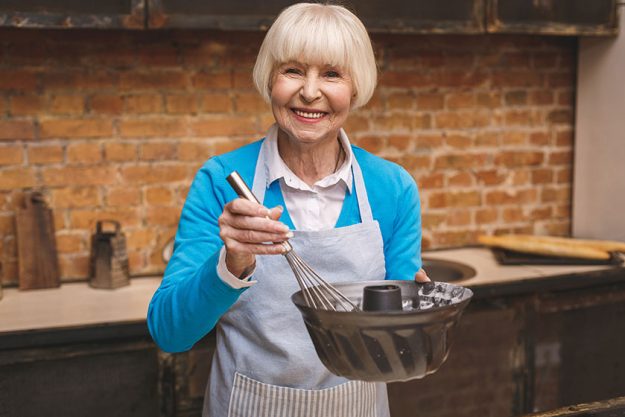 Portrait of attractive smiling happy senior woman Portrait of attractive smiling happy senior woman
